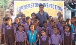 Kids class portrait (India)